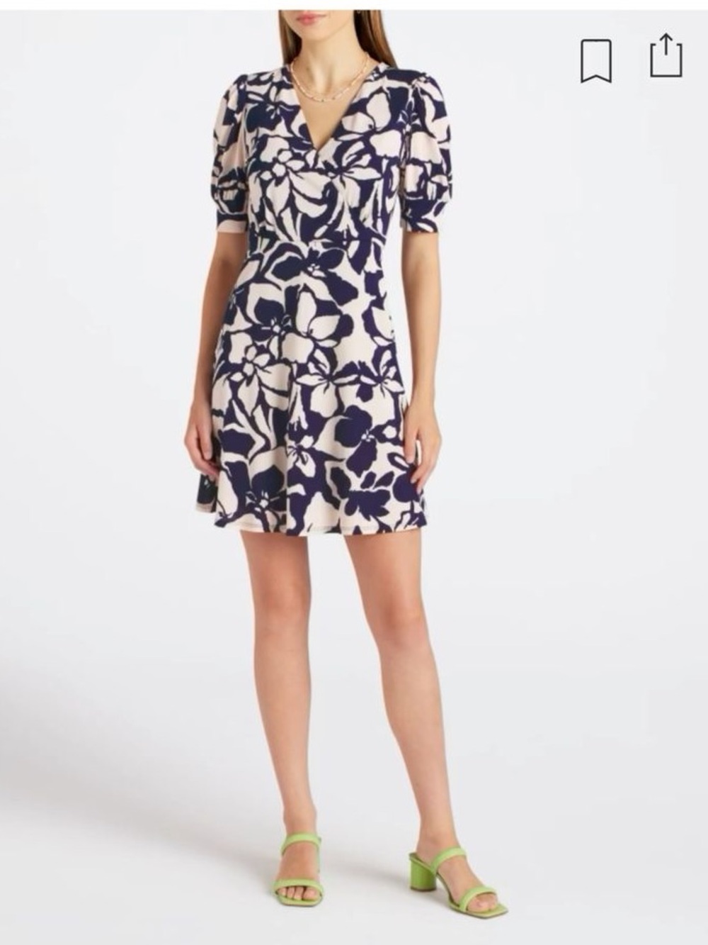 Kaileigh Charlize Knit V-neck Dress